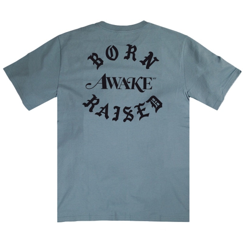 Awake x Born X Raised Carhartt WIP Pocket Tee Frosted Blue