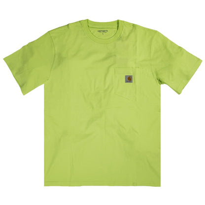 Awake x Born X Raised Carhartt WIP Pocket Tee Lime