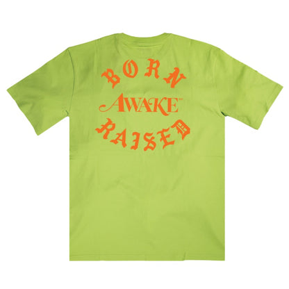 Awake x Born X Raised Carhartt WIP Pocket Tee Lime