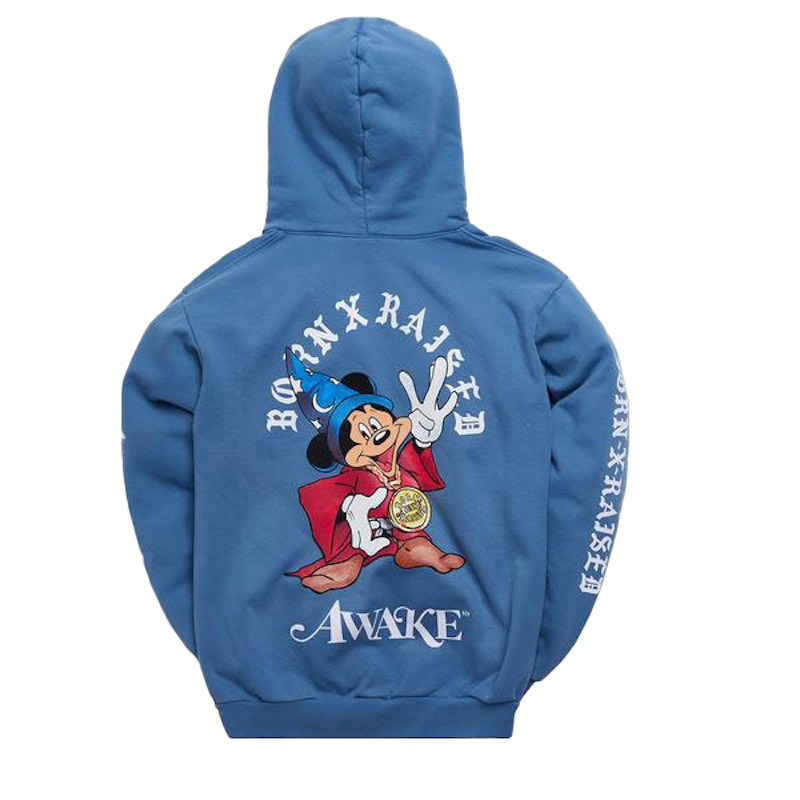 Awake x Born X Raised Fantasia Hoody Slate Blue