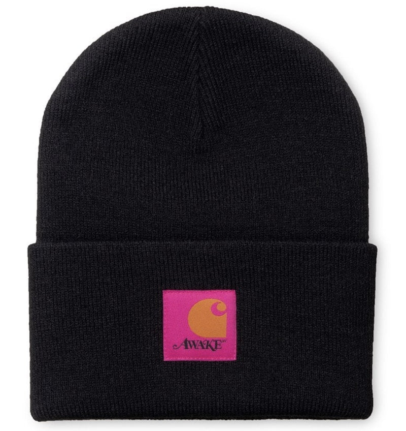 Awake x Carhartt WIP Beanie Black