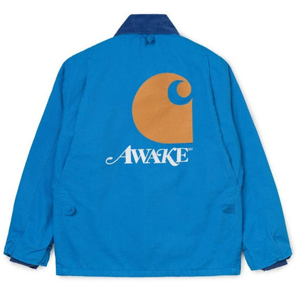 Awake x Carhartt WIP Michigan Chore Coat Blue