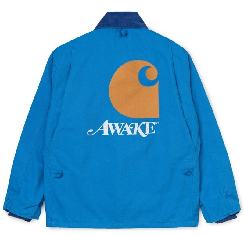Awake x Carhartt WIP Michigan Chore Coat Blue
