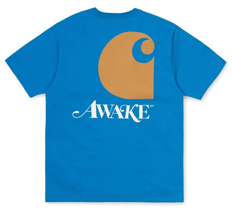 Awake x Carhartt WIP T-shirt Blue