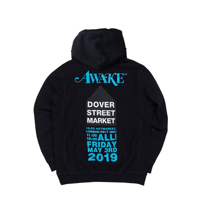 Awake x Dover Street Market London Hoodie Black