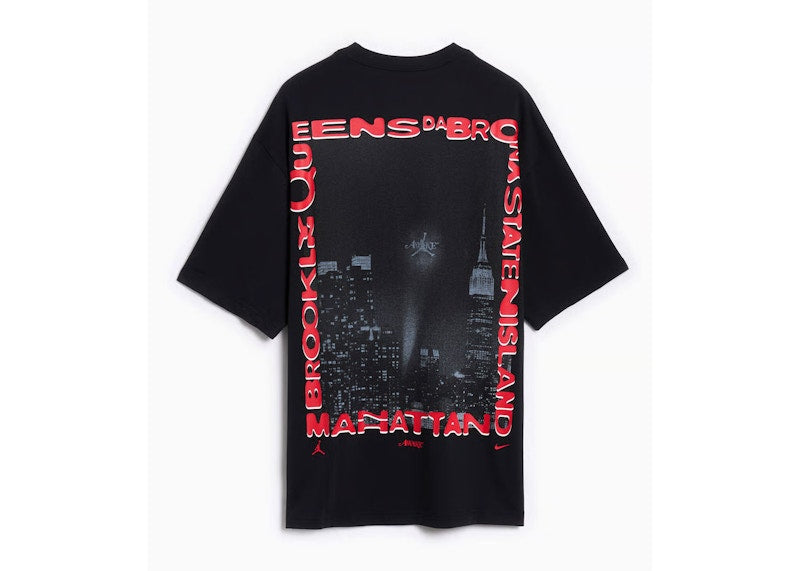 Awake x Jordan 5 Borough Tee (Asia Sizing) Black