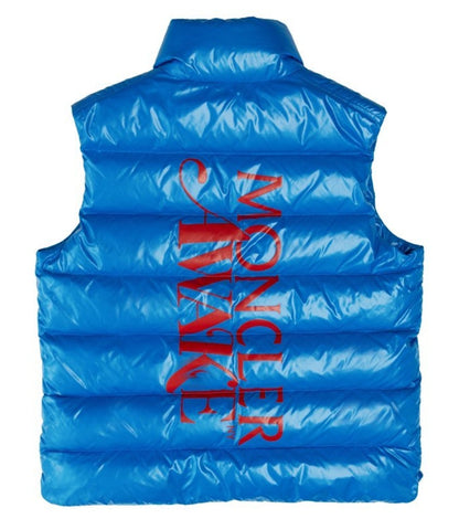 Awake x Moncler Parker Gilet Puffer Vest Blue