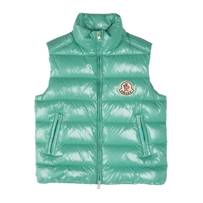 Awake x Moncler Parker Gilet Puffer Vest Light Green