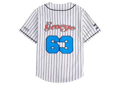 Awake x Tommy x Mercedes-AMG F1 George Baseball Jersey White