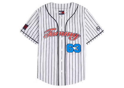 Awake x Tommy x Mercedes-AMG F1 George Baseball Jersey White