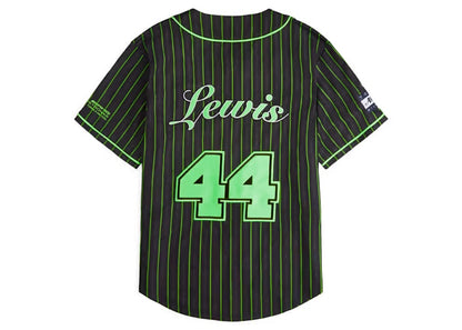 Awake x Tommy x Mercedes-AMG F1 Lewis Baseball Jersey Black
