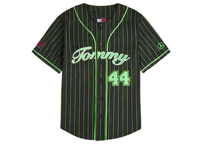 Awake x Tommy x Mercedes-AMG F1 Lewis Baseball Jersey Black