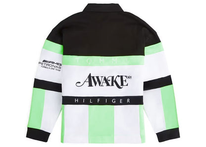 Awake x Tommy x Mercedes-AMG F1 Rugby Shirt Black/Neon