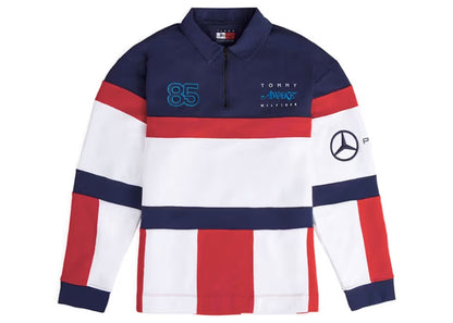 Awake x Tommy x Mercedes-AMG F1 Rugby Shirt Navy/Red