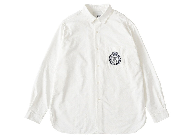 Awake x nanamica Regular Collar Wind Shirt White