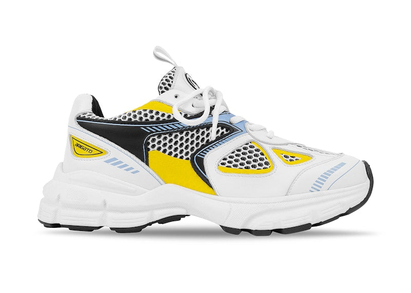 Axel Arigato Marathon Runner White Black Yellow Blue (Women's)