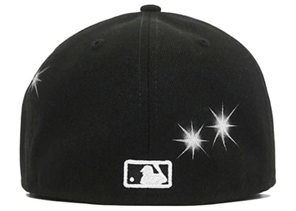 Ay El Ay En New York Yankees Fitted Hat Black