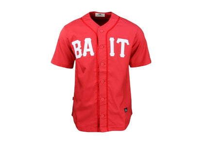 BAIT Sluggers Baseball Jersey Red/White