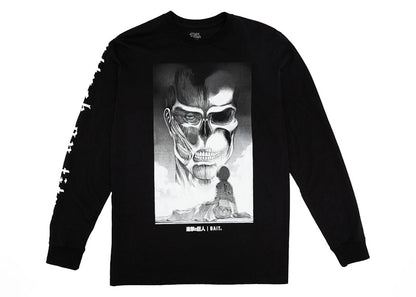 BAIT x Attack On Titan Armin L/S Tee Black