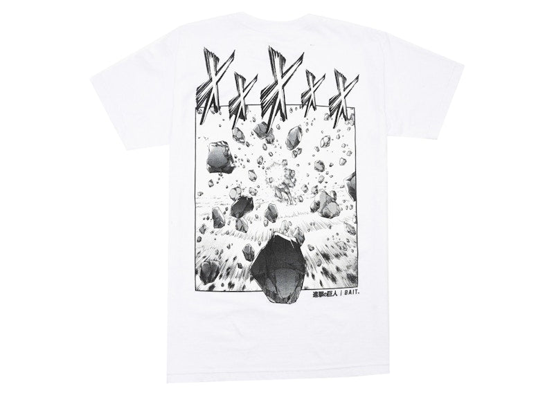 BAIT x Attack On Titan Beast Tee White