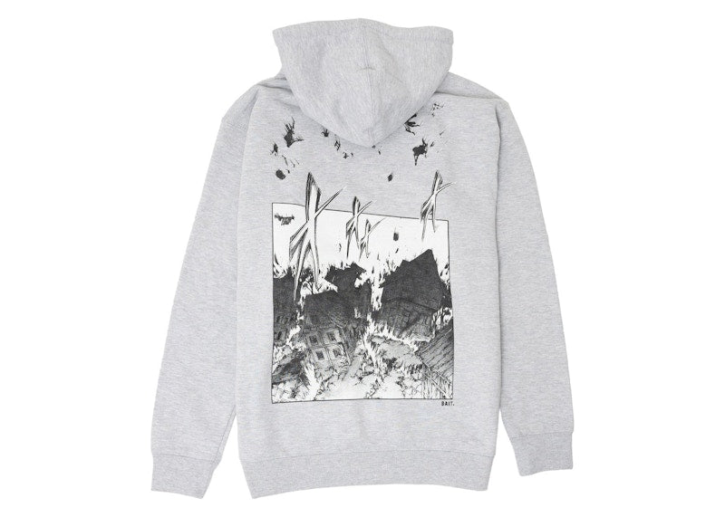 BAIT x Attack On Titan Transformation Hoodie Gray