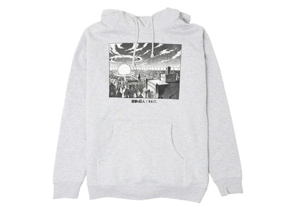 BAIT x Attack On Titan Transformation Hoodie Gray