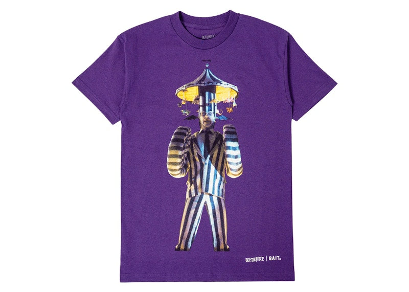 BAIT x Beetlejuice Triple Beetlejuice Tee Purple