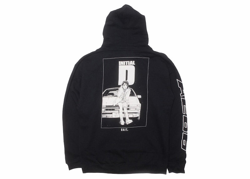 BAIT x Initial D AE86 Hoodie Black
