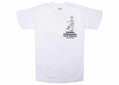 BAIT x Initial D Auto Service Tee White