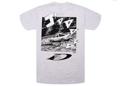 BAIT x Initial D Drift Design Tee Gray