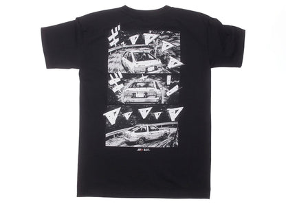 BAIT x Initial D How To Drift Tee Black