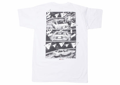 BAIT x Initial D How To Drift Tee White