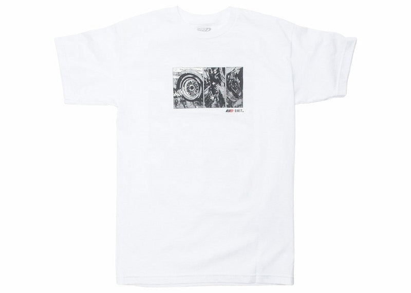 BAIT x Initial D How To Drift Tee White