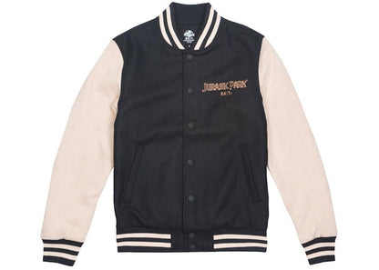 BAIT x Jurassic Park Classic Varsity Jacket Brown/Sand