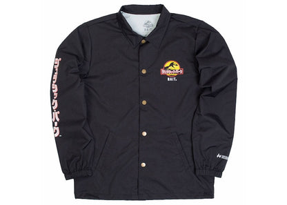 BAIT x Jurassic Park Damage Control Coaches Jacket Black