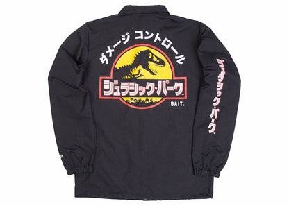 BAIT x Jurassic Park Damage Control Coaches Jacket Black