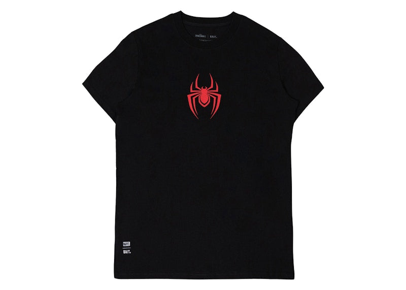BAIT x Marvel Spider-Man 2 Miles Morales Tee Black
