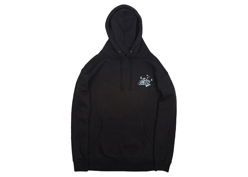 BAIT x Rick And Morty Barf Hoodie Black