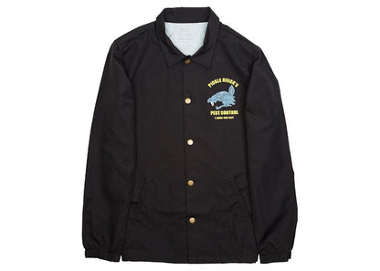 BAIT x Rick And Morty Pickle Rick Coaches Jacket Black