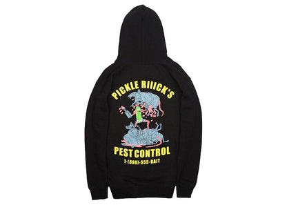 BAIT x Rick And Morty Pickle Rick Hoodie Black