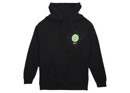 BAIT x Rick And Morty Portal Hoodie Black
