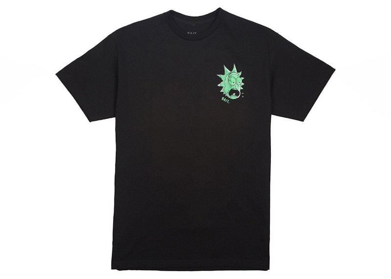 BAIT x Rick And Morty Tentacles Glow In The Dark Tee Black