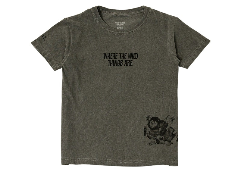 BAIT x Where The Wild Things Are Big Kids I'll Eat You Up Tee Gray