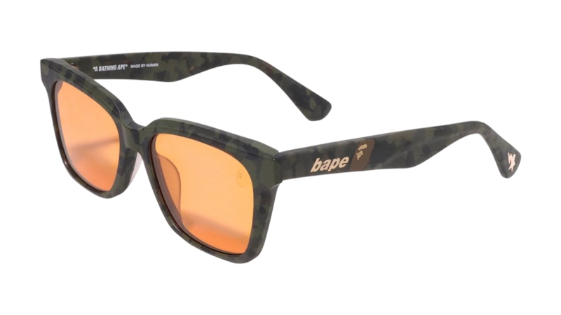 BAPE 10 Sunglasses Green