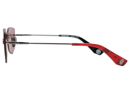 BAPE 10 Sunglasses Red