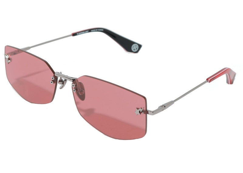 BAPE 10 Sunglasses Red