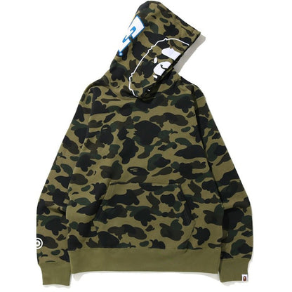 BAPE 1St Camo 2Nd Ape Pullover Hoodie Green