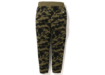 BAPE 1St Camo Ape Head Patched Sweatpants (FW22) Green
