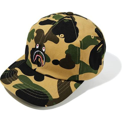BAPE 1St Camo Shark Panel Cap (FW20) Yellow
