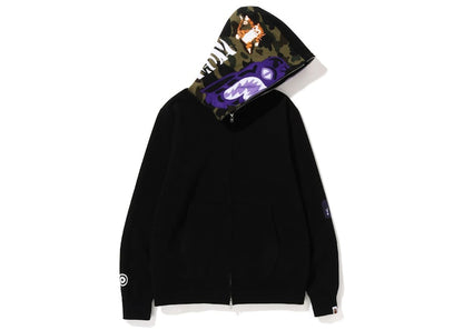 BAPE 1St Camo Tiger Full Zip Hoodie (SS23) Black